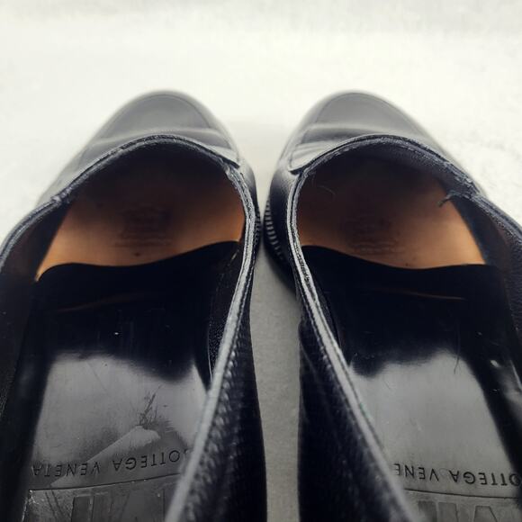 Bottega Venetta MP Vintage Black Leather Slip On Trainers Penny Loafers | 5.5 - Picture 15 of 16